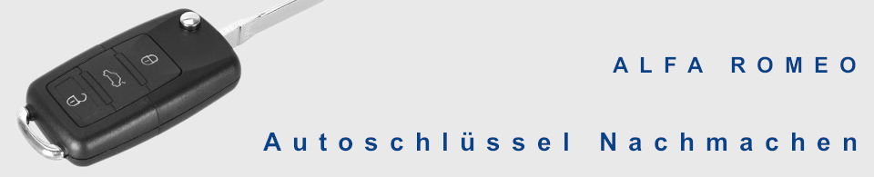  Autoschlüssel nachmachen für ALFA ROMEO, 147 Ab 2000, 147 Ab 2000, 156 2003-2005, 156 2003-2005, BRERA Ab 2005, Giulietta, GT Ab 2004, Mito, SPIDER Ab 2006 
